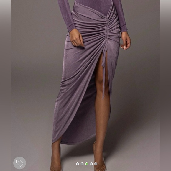 JLUXLABEL PURPLE SKIRT SET - Picture 4 of 4